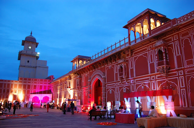 Evening at City Palace